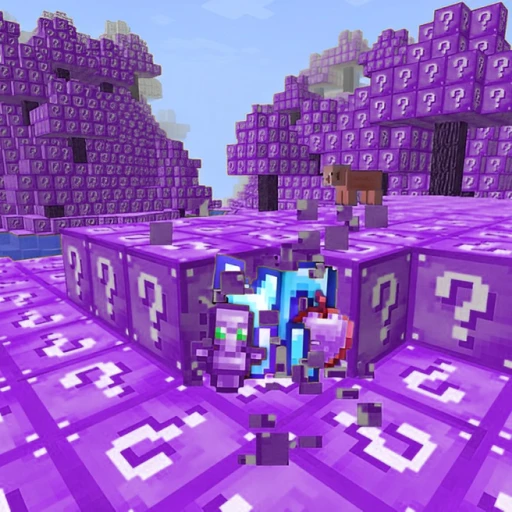 ⛏️ModdedCraft💜 (AMETHYST LUCKY BLOCKS)
