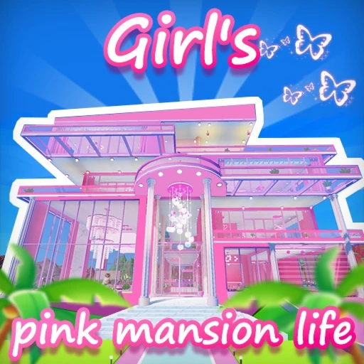 🏩Girl's pink mansion life🏩【Tycoon】