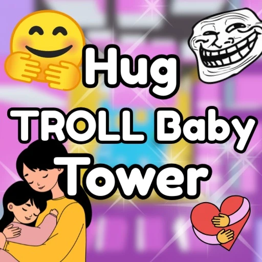 Hug TROLL Baby Tower 🤗
