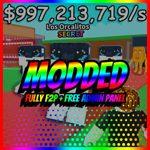[🔨 INF ADMIN PANEL] Steal An Brainrots Modded