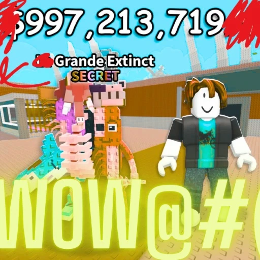 🍀 Steal A Brainrot X999QI LUCK (MODDED)