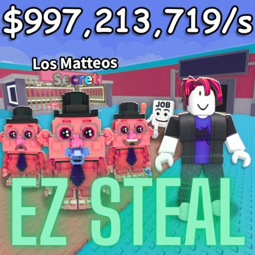 😋Steal A Brainrot X1T MODDED