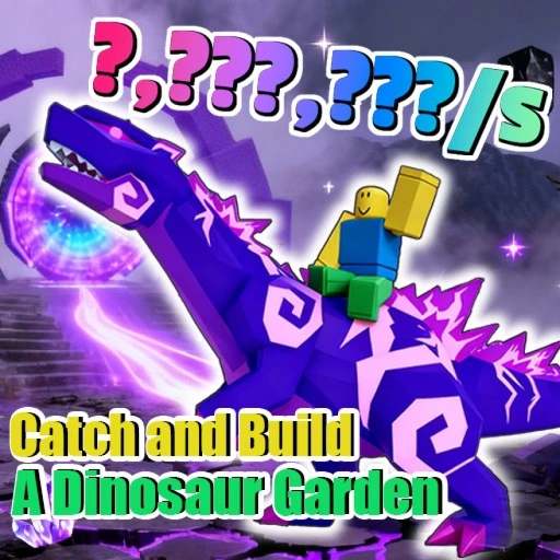 🎯Catch and Build a Dinosaur Garden