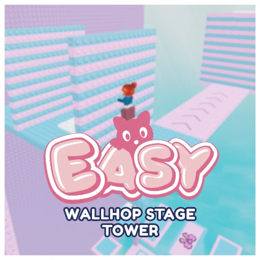 [100] Easy Wallhop Stage Tower♾️