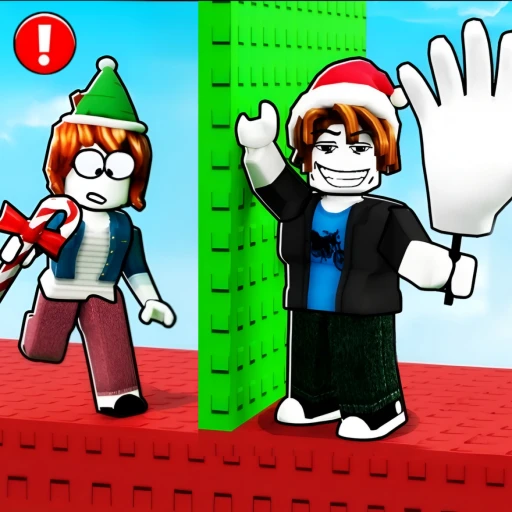 🌲 Christmas Troll Slap Tower [🤩😱]