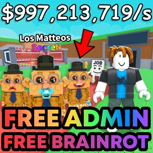 [🍀X999M] Steal a Brainrots