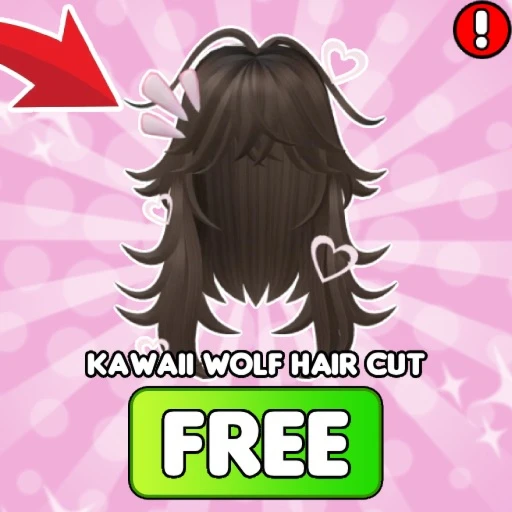 FREE CUTE HAIR GLASS BRIDGE OBBY [UGC HAIR]