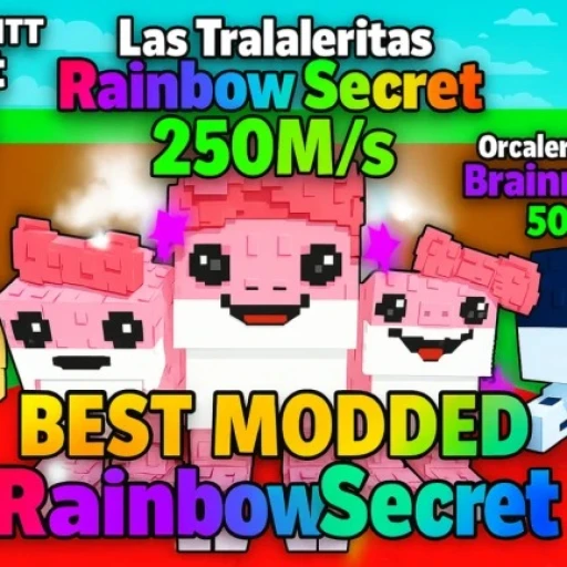 [🌈] Steal A Brainrots Modded X999M