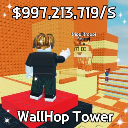 Steal a brainrot wallhop tower