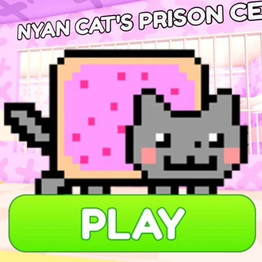 🌈 NYAN CAT'S PRISON RUN! (Obby)