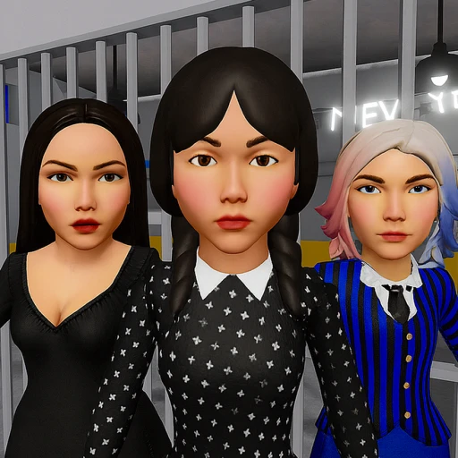 WEDNESDAY POLICE FAMILY PRISON RUN ESCAPE! (Obby)