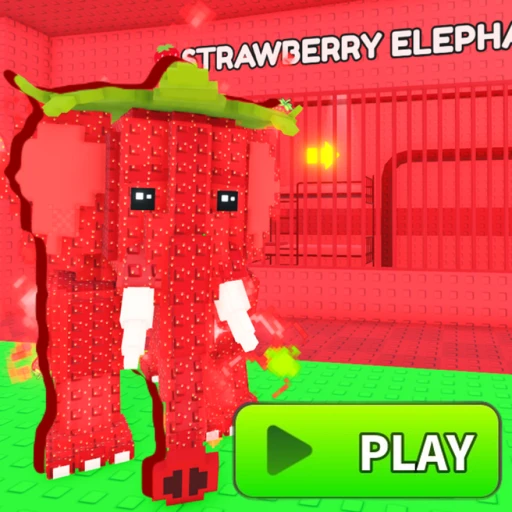 🍓 STRAWBERRY ELEPHANT PRISON RUN!
