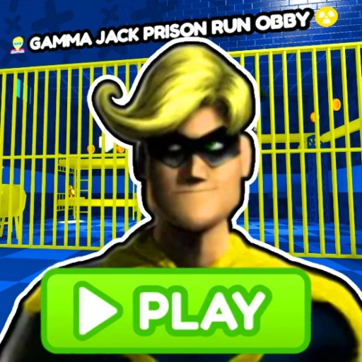 🦸 GAMMA JACK PRISON RUN OBBY ☢️