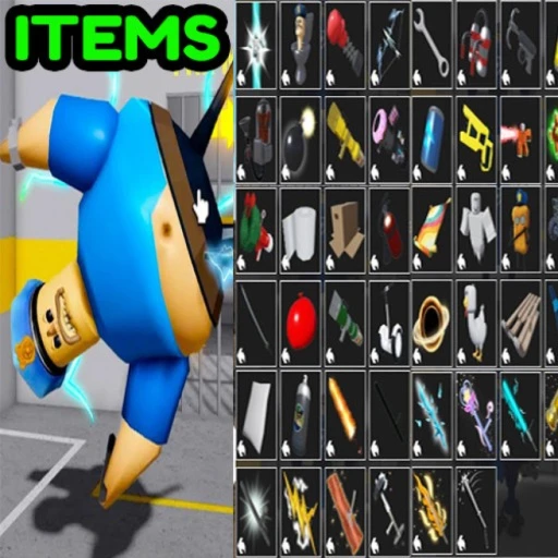 PRISON RUN MODDED ITEMS!