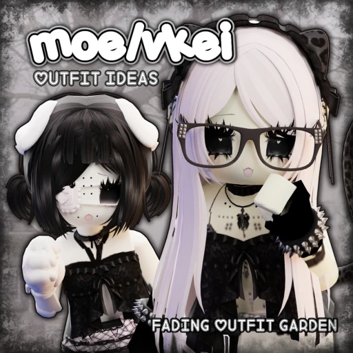 [moe/vkei 🌸] fading outfit garden
