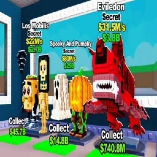 [🌈 INF ADMIN PANEL] Stealing LA Brainrot Modded