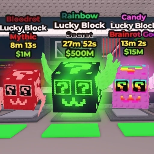 [🌈] Admin Lucky Blocks