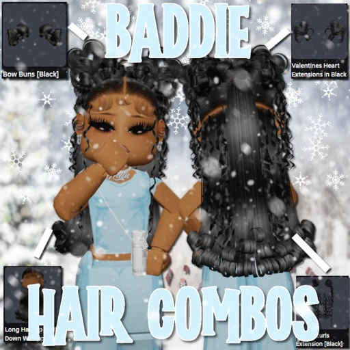 BADDIE HAIR COMBO IDEAS
