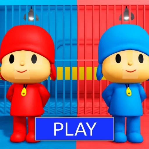 POCOYO VS RED POCOYO PRISON RUN! (Obby)