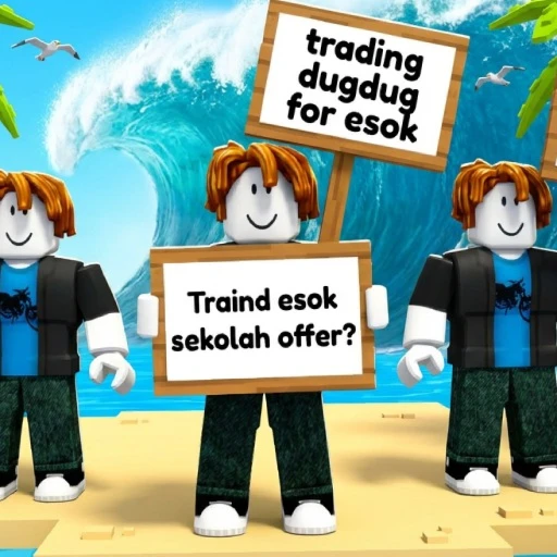 Escape Tsunami Brainrots Trading Plaza 🛒