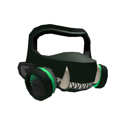 Green Animal Cyber Mask