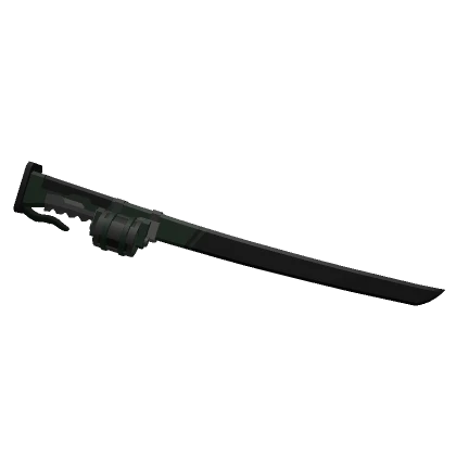 Green Cyber Katana Sheathe