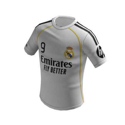 ⚽ Mbappe -> Real Madrid 2025 Football T-Shirt