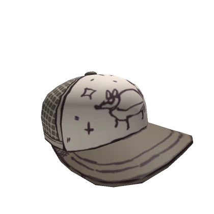 Raccoon Cartoon Trucker Cap