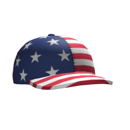 July 4th American Flag Baseball Cap