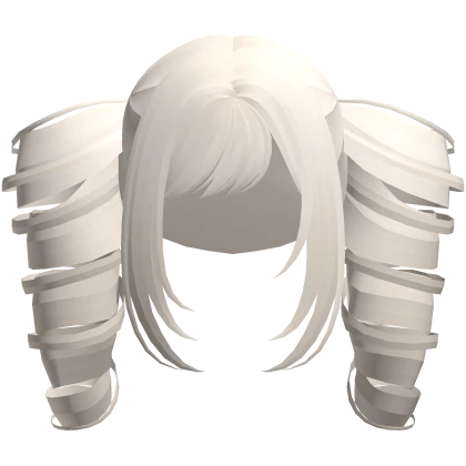 gothic swirly drill curls dollette pigtails