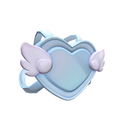 Blue Kawaii Heart Backpack 3.0