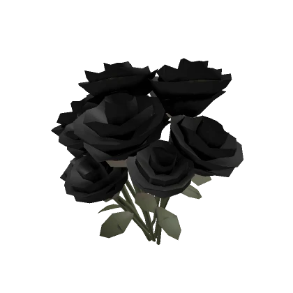 Black Flower Bouquet