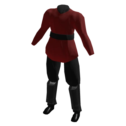 Red Jacket With Leg Armor