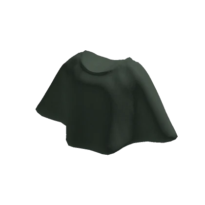 Green Poncho Cape