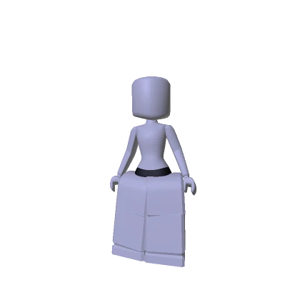 Woman Blocky Doll