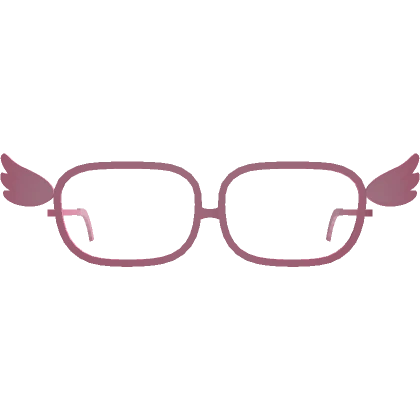 Pink Wings Glasses