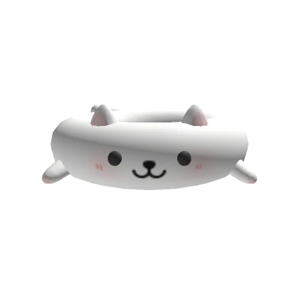 White Kitty Floaty