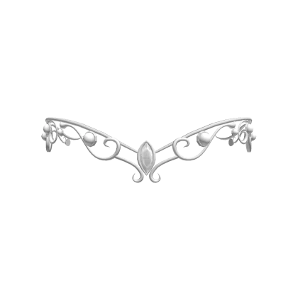 Ethereal Grace Tiara silver