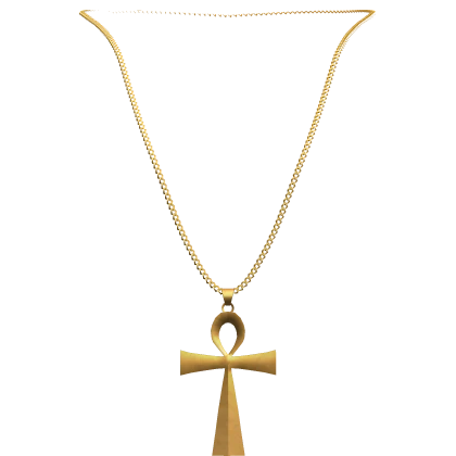 Gold Ankh Necklace