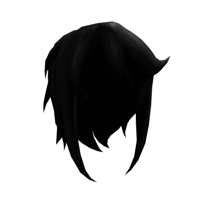 Long Wolfy Hair [BLACK]