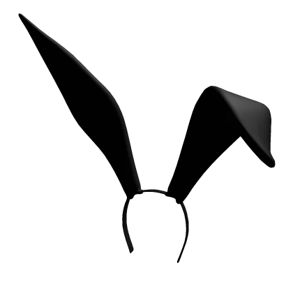 Black Bunny Ears