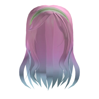 Mizi Alien Stage Pink n Blue w headband Hair