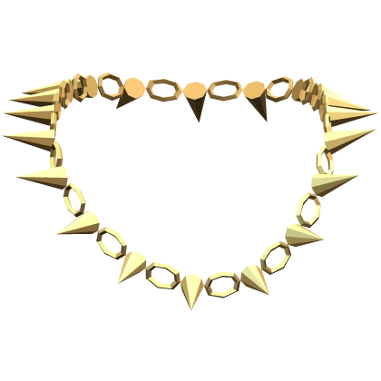 Heavy Metal Necklace in Gold 3.0