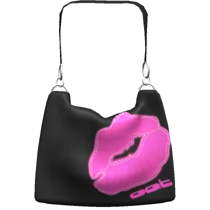 Lipstick Stained Black Bag 1.0