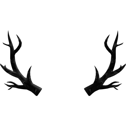 Black Sparkle Time Antlers