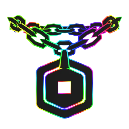 🌈 Cartoony Rainbow ROBUX Chain