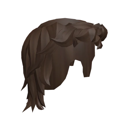 Messy Spiked Light Brown Classic Mullet