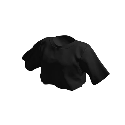 Crop top black