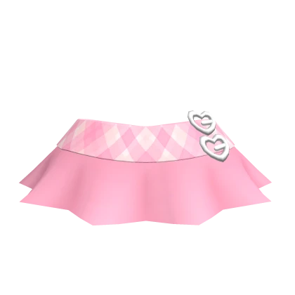 🖤Chibi Doll - Y2K Pink Plaid Tennis Skirt