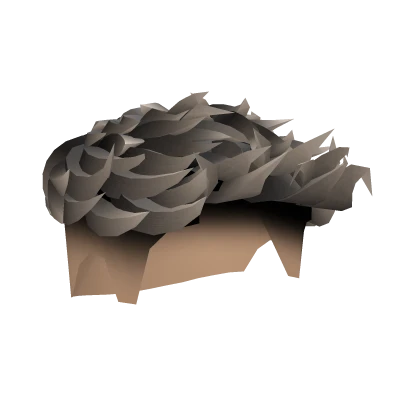 Curly Burst Fade Hair Black Highlights